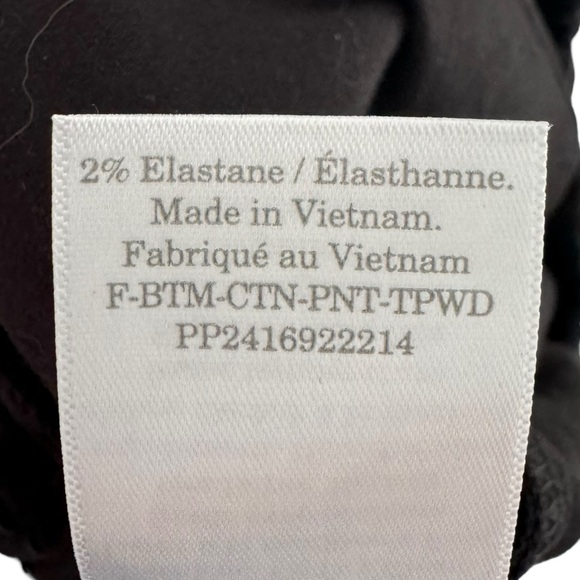 Everlane The Easy Pant Straight Pant Cotton Pull On Elastic Waist Women's Small - Picture 9 of 13